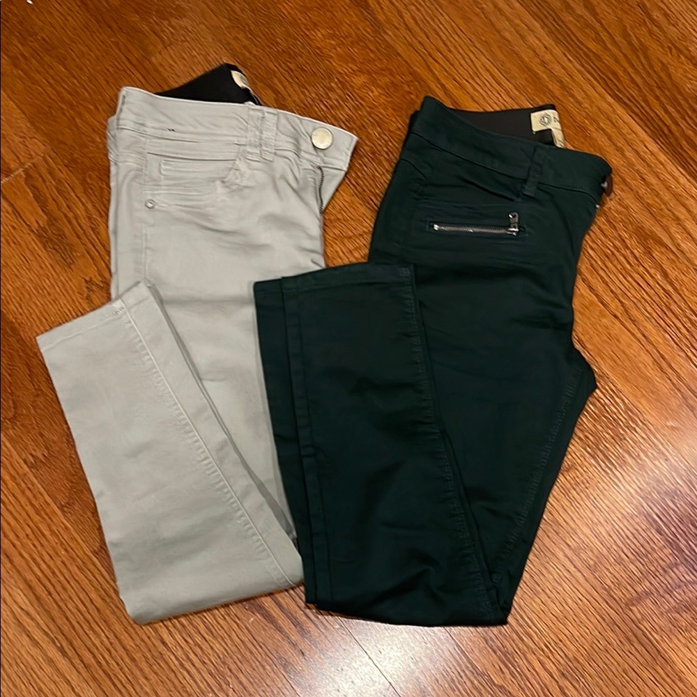 Democracy size 4 Stylish Gray and Green